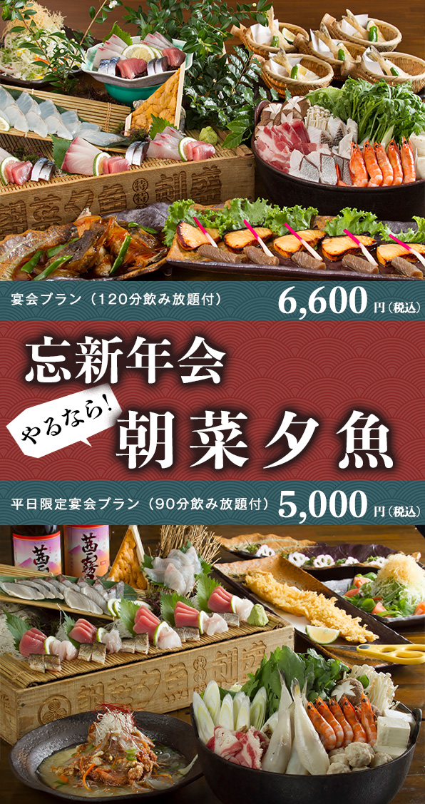 朝菜夕魚満足セット